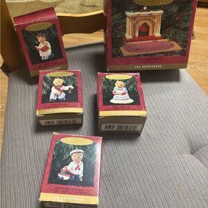 KEEPSAKE Bearinger Ornament Collection 5 pieces